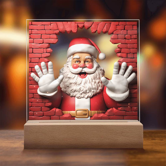 Chirstmas | Santa Claus | Acrylic Plaque