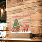 Christmas in Heaven Acrylic Plaque