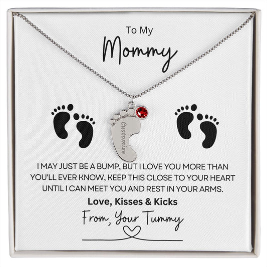 Mommy | Baby Feet | Kisses & Kicks