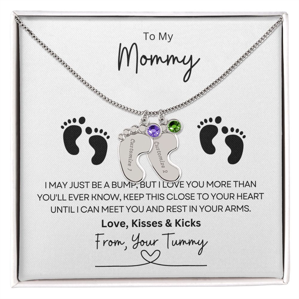 Mommy | Baby Feet | Kisses & Kicks