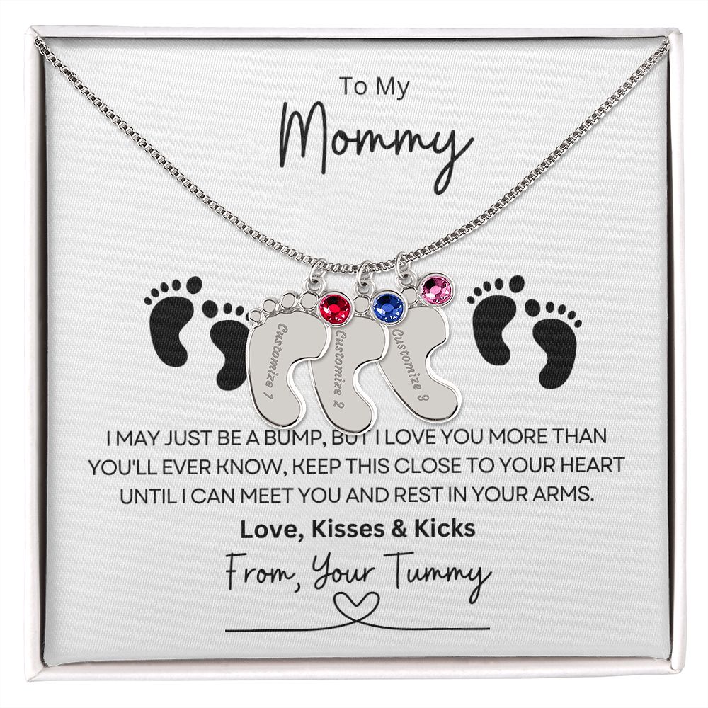 Mommy | Baby Feet | Kisses & Kicks