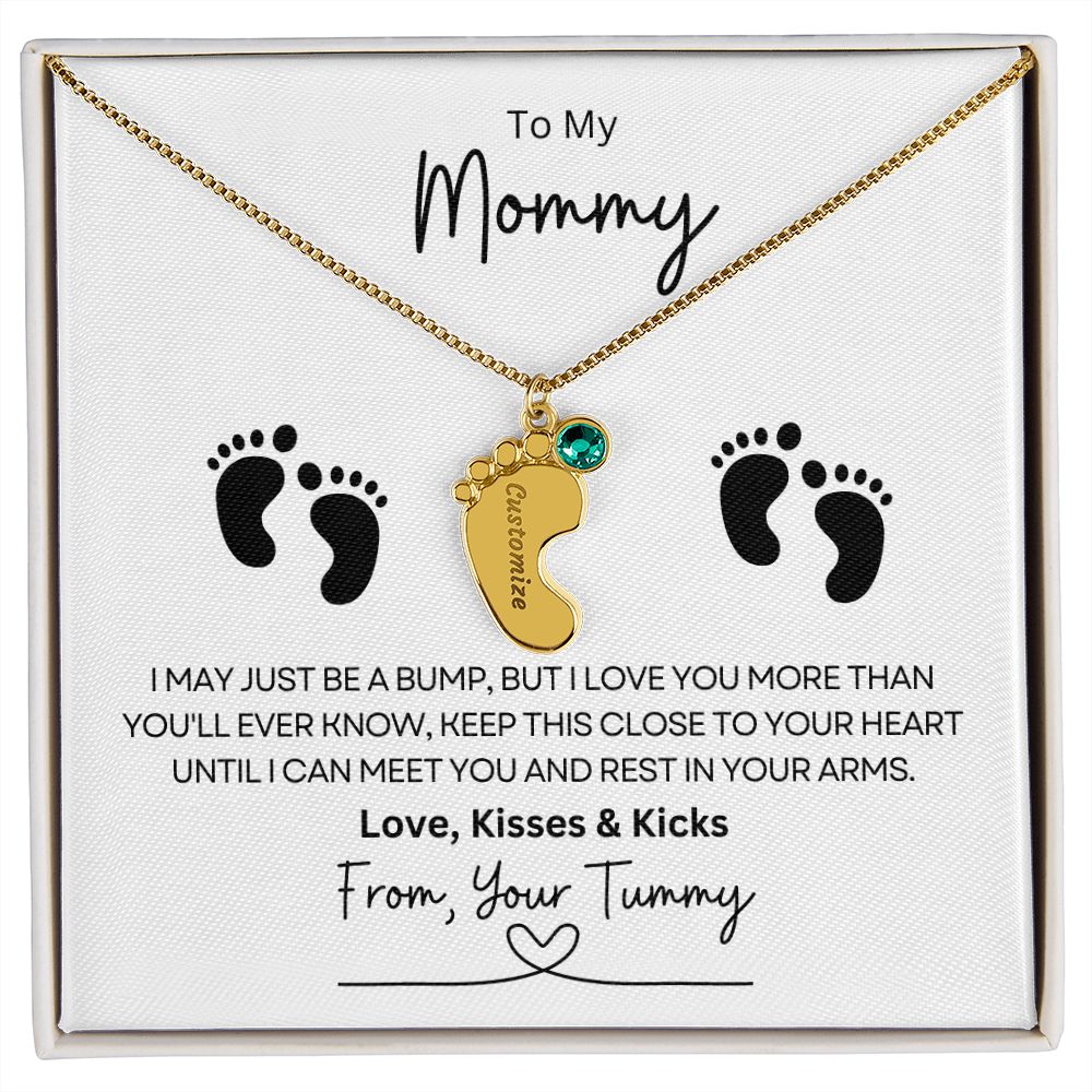 Mommy | Baby Feet | Kisses & Kicks