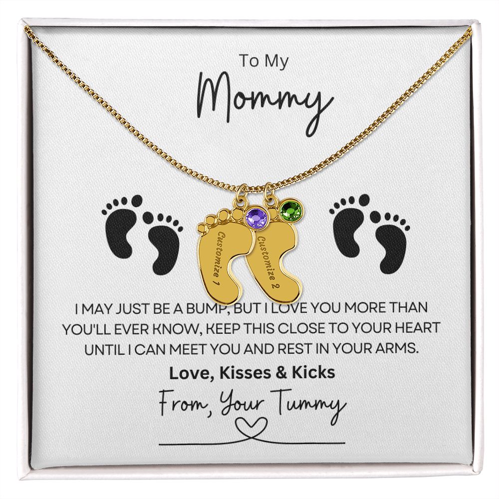 Mommy | Baby Feet | Kisses & Kicks