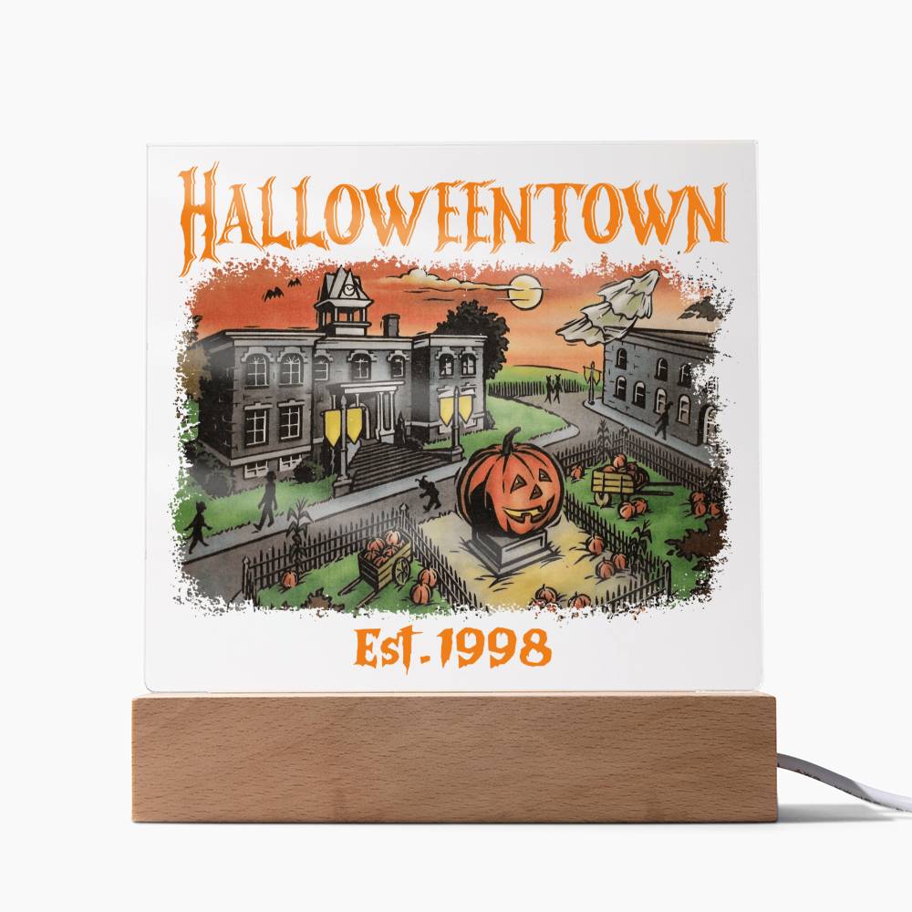 Halloween Town | Acrylic