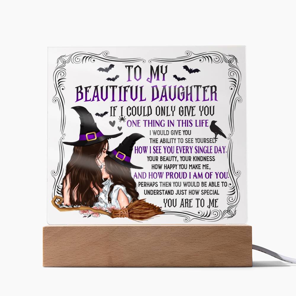 Daughter | How Special | Acrylic Plaque