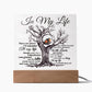 In My Life I've Loved them All | Acrylic Plaque