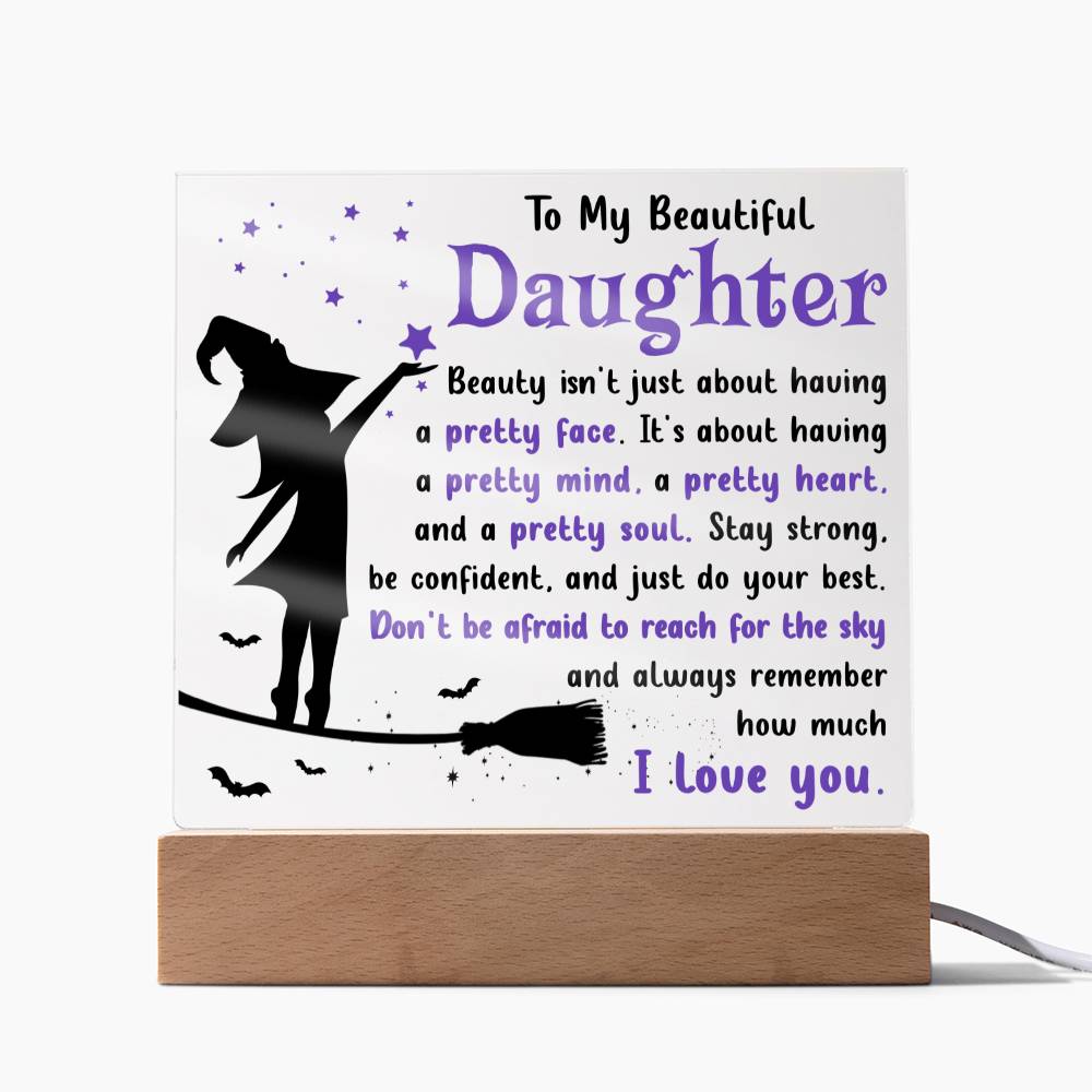 Daughter | Pretty Soul | Acrylic Plaque