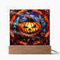 Pumpkin | Stained Glass | Acrylic Plaque
