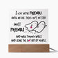 Halloween | Ghost Friends | Besties | Acrylic Plaque