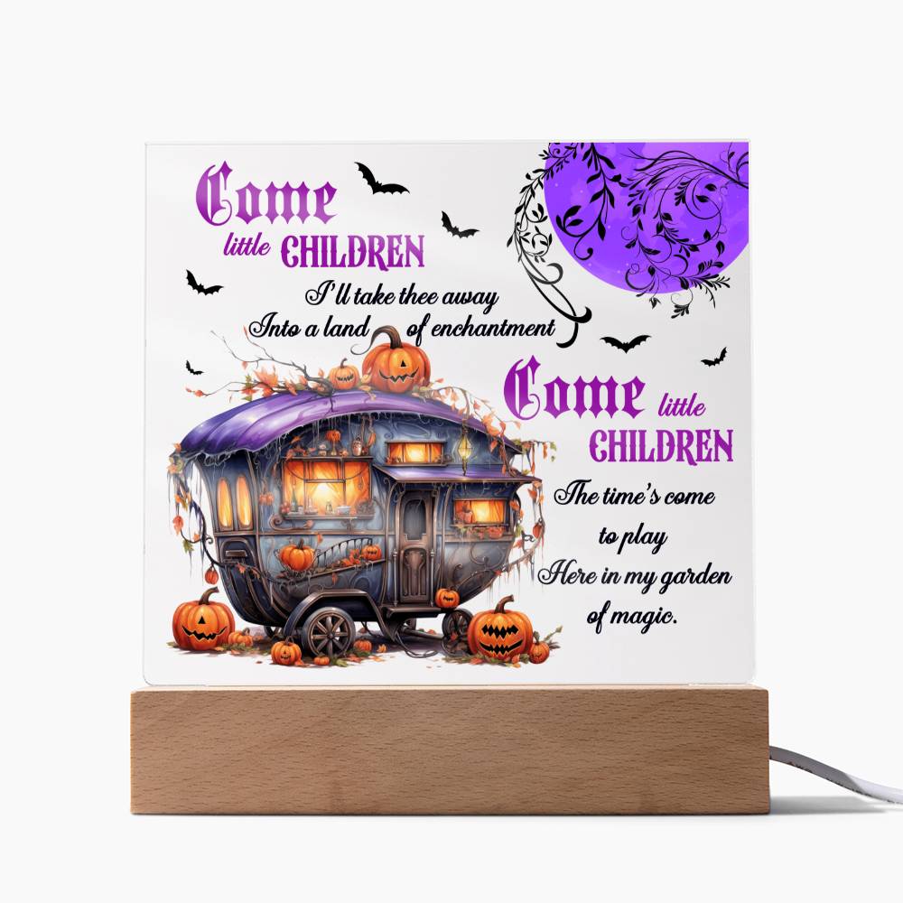 Halloween | Garden of Magic | Acrylic Plaque