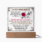 Soulmate | The Key | Acrylic Plaque