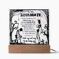 To My Soulmate | Breath of Air | Acrylic Plaque | Halloween