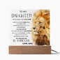 Daughter | Shadows | Lion Acrylic Plaque
