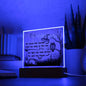 The Spell Has Begun | Moon | Acrylic Plaque | Halloween