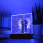 To My Love | Acrylic Plaque | Love You Too Much