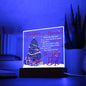 Christmas in Heaven Acrylic Plaque