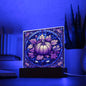 Pumpkin | Stained Glass | Acrylic Plaque
