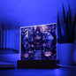 Halloween House | Stained Glass | Acrylic Plaque