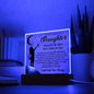 My Beautiful Daughter | Reach for the Stars | Night Light | Acrylic Plaque