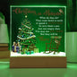 Christmas in Heaven Acrylic Plaque