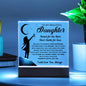 My Beautiful Daughter | Reach for the Stars | Night Light | Acrylic Plaque