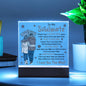 Soulmate-Love You Most Acrylic Plaque