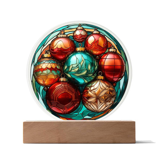 Christmas Ornament Acrylic Plaque