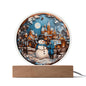 Snowman Acrylic Plaque | Christmas Gift
