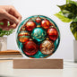Christmas Ornament Acrylic Plaque