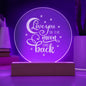 I Love You to the Moon and Back | Night Light | Acrylic Plaque