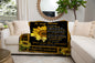 To My Mom - You are the World - Sunflower Blanket - From Son