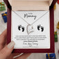 To My Mommy | Forever Love Necklace | Baby Shower Gift | Mother's Day | Birthday