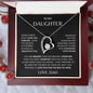 MY DAUGHTER | FOREVER LOVE NECKLACE | GIFT FOR HER | VALENTINE'S DAY