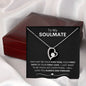 TO MY SOULMATE | FIRST KISS | FOREVER LOVE NECKLACE | VALENTINE'S DAY | GIFT FOR HER
