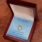 In Honor of Your Loving Father | Sympathy Gift | Forever Love Necklace