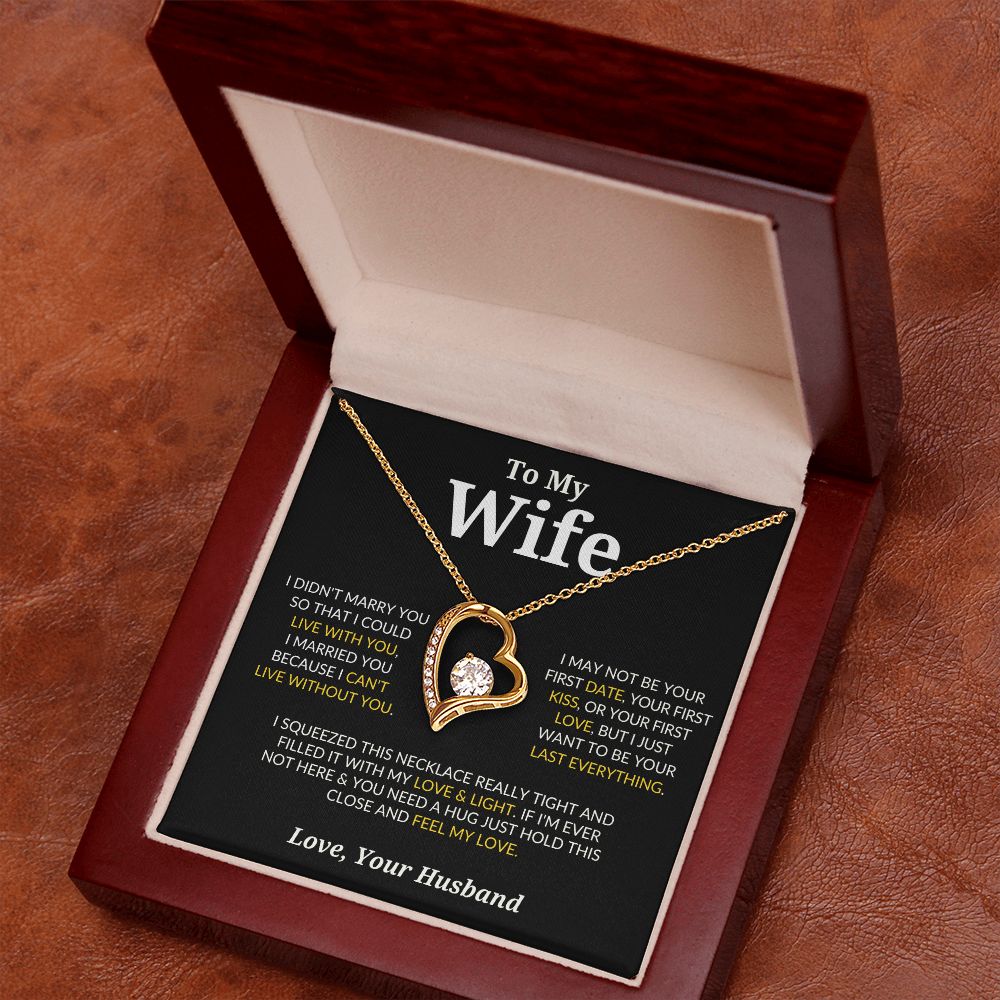 To My Wife | Forever Love Necklace | Gift for Her | Valentine's Day