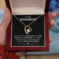 TO MY SOULMATE | FIRST KISS | FOREVER LOVE NECKLACE | VALENTINE'S DAY | GIFT FOR HER