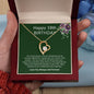 18th Birthday | Forever Love Necklace | 18th Birthday Gift | Gift for Her
