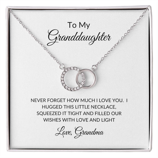 Granddaughter | Love and Light - Perfect Pair Necklace