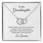 Granddaughter | Love and Light - Perfect Pair Necklace
