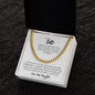 My Dad | How Far I Go in Life - Love Daughter | Cuban Link Chain Necklace