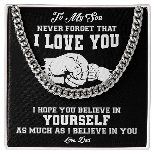 My Son | Cuban Chain | Never Forget