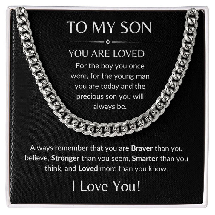 My Son | Cuban Chain Link Necklace
