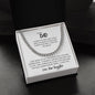 My Dad | How Far I Go in Life - Love Daughter | Cuban Link Chain Necklace