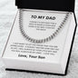 MY DAD | HOW FAR I GO IN LIFE | CUBAN LINK CHAIN