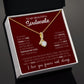 To My Soulmate | Alluring Beauty Necklace | Gift for Her | Gift for Wife | Valentine's Day Gift