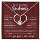 To My Soulmate | Alluring Beauty Necklace | Gift for Her | Wife Gift | Valentine's Day