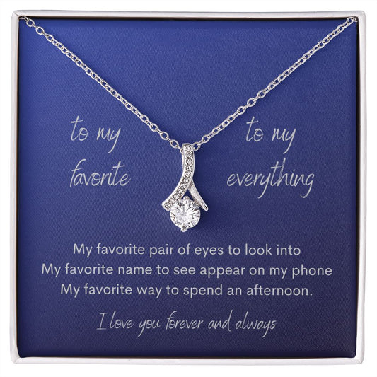 My Favorite | Alluring Beauty Necklace | Gift for Her Valentine's Day