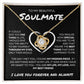 My Beautiful Soulmate | Love Knot Necklace | My Missing Piece | Gift for Her | Birthday