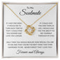 My Soulmate | Love Knot Necklace | See Yourself Through My Eyes | Gift for Her | Gift for Wife | Valentine's Day